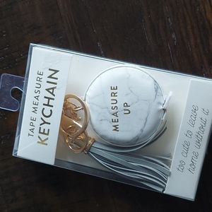Tape Measure Keychain New
